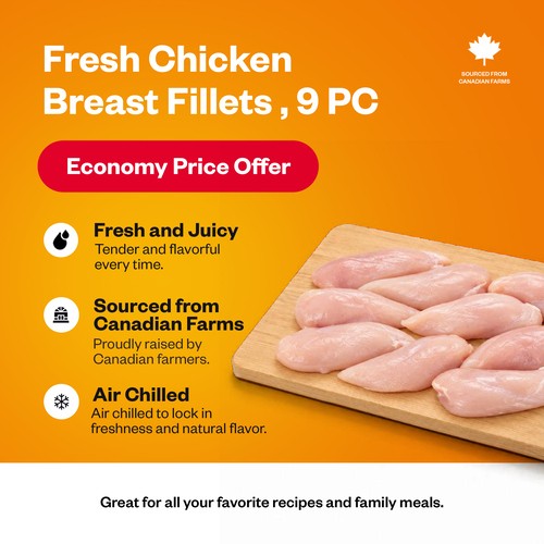 Chicken Breast Fillets 9 Count