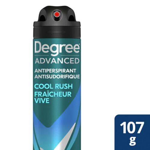 Degree Advanced Men Dry Spray Antiperspirant Cool Rush 107 g
