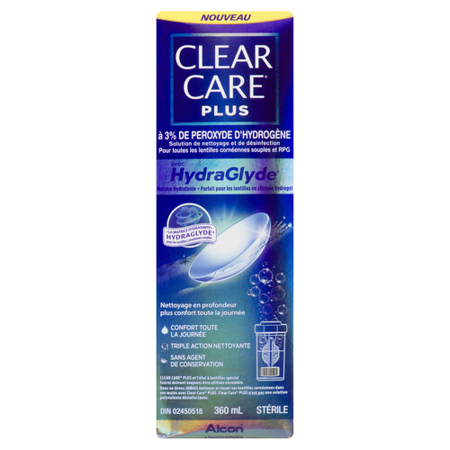 Alcon Clear Care Contact Lens Solution 360 ml