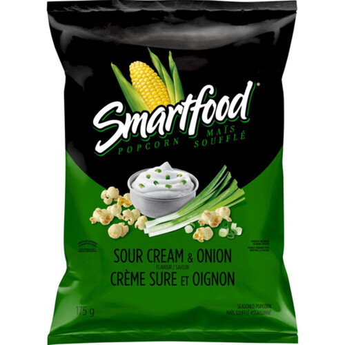 Smartfood Seasoned Popcorn Sour Cream & Onion 175 g