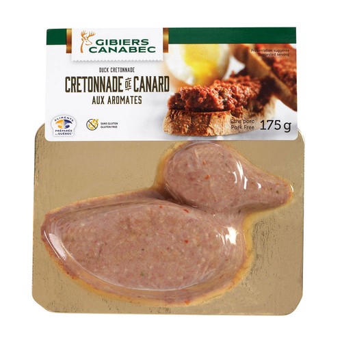Gibiers Canabec Duck Cretonnade 175 g