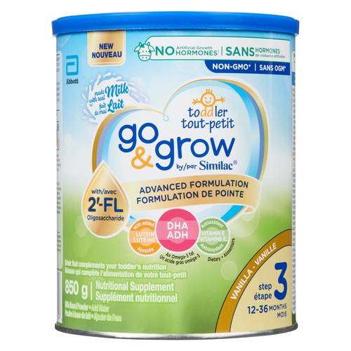 Similac Go & Grow Nutritional Supplement Powder Vanilla 850 g