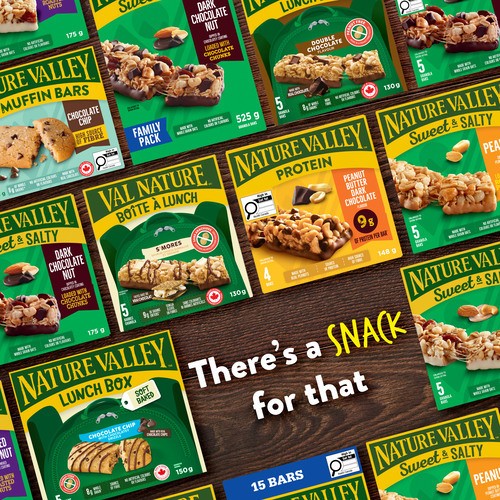 Nature Valley Lunchbox Granola Bars Cinamon Bun 5 x 30 g
