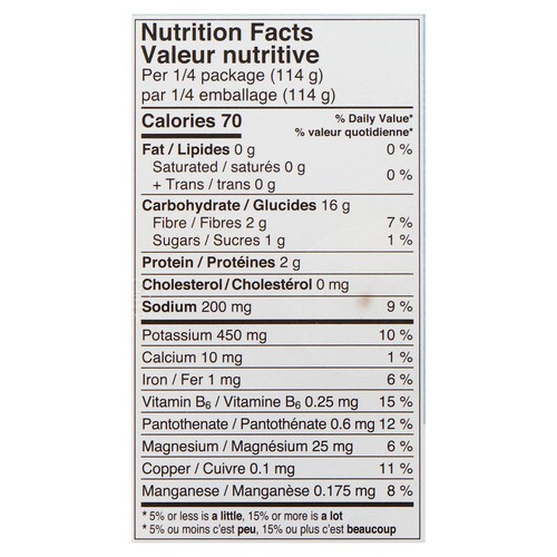The Little Potato Company Microwave Ready Potatoes Smoked Salt 454 g