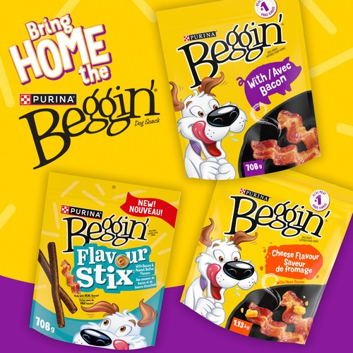 Beggin' Strips Dog Treats Bacon 170 g