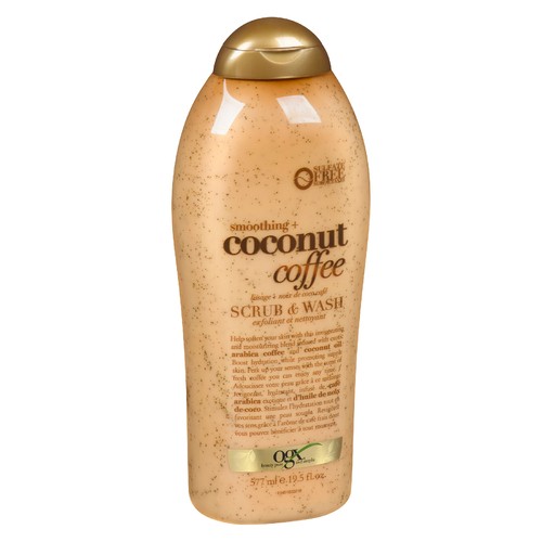 OGX Scrub & Body Wash Coconut Coffee 577 ml