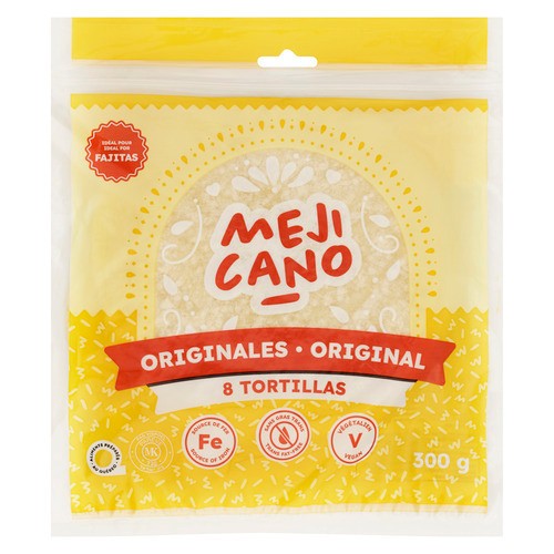 Mejicano Tortillas Regular 300 g