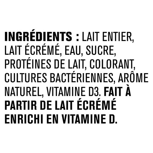Yoplait Yop 2% Drinkable Yogurt Raspberry 200 ml (bottle)