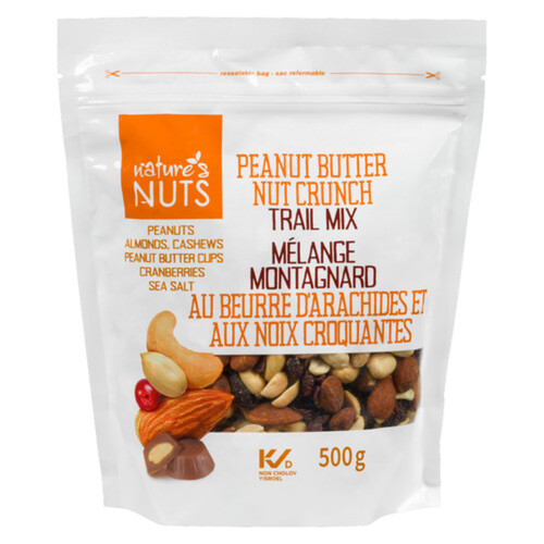 Nature's Nuts Trail Mix Peanut Butter Nut Crunch 500 g