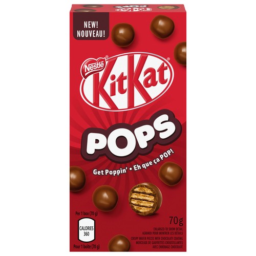 Kit Kat Pops Milk Chocolaty Snacks Carton 70 g