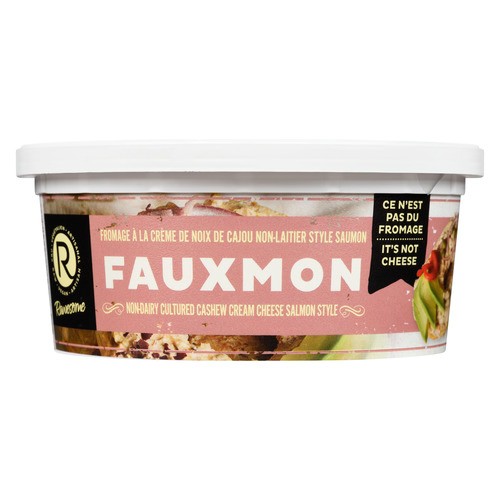 Rawesome Non Dairy Fauxmon Cultured Cashew Cream Cheese Salmon 227 g