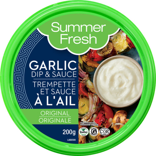 Summer Fresh Dip And Sauce Original Garlic 200 g