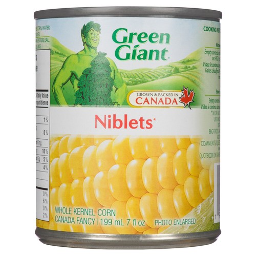 Green Giant Canned Corn Niblets Whole Kernel 199 ml