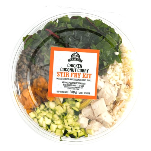 Farm Boy Stir Fry Kit Chicken Coconut Curry 880 g