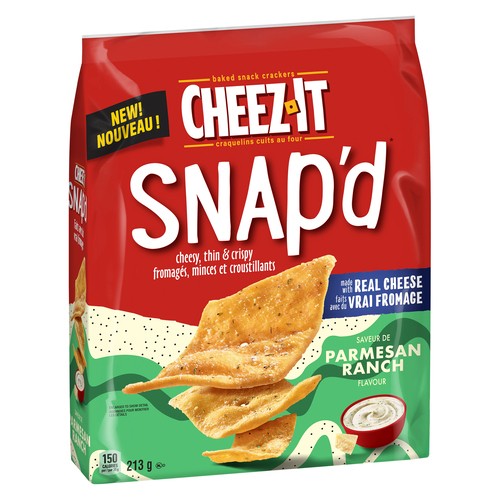 Kellogg Cheez-It Snap'd Crackers Ranch Flavour 213 g