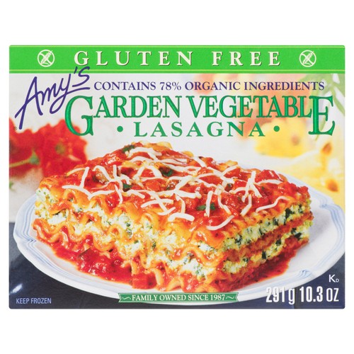 Amy's Gluten-Free Lasagna Garden Vegetable 291 g (frozen)
