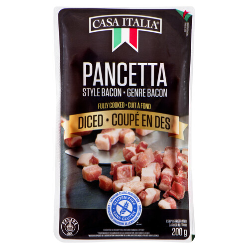 Casa Italia Gluten-Free Diced Pancetta 200 g