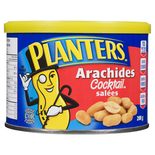 Planters Peanuts Cocktail Salted Roasted 200 g Voilà Online Groceries