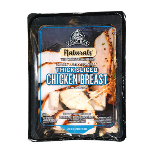 Farm Boy Thick Sliced Chicken Breast Naturals 300 g