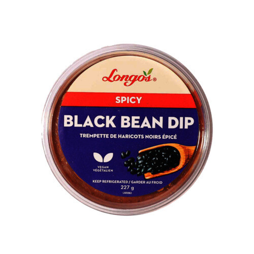 Longo's Black Bean Dip Spicy 227 g