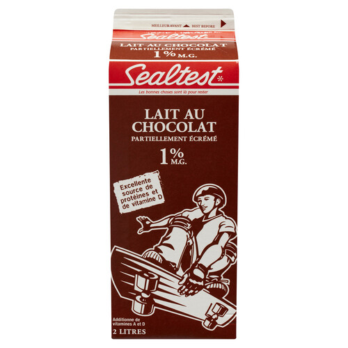 Sealtest 1% Milk Partly Skimmed Chocolate 2 L