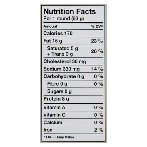 Greenfield Natural Meat Co. Breakfast Sausage Rounds 375 g