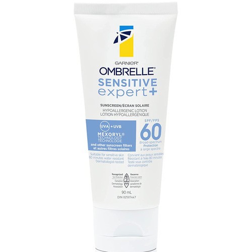 Garnier Ombrelle Sensitive Expert+ Body Sunscreen Lotion SPF 60 90 ml