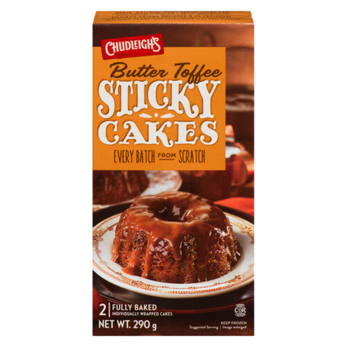 Chudleigh's Butter Toffee Sticky Cake 290 g (frozen)
