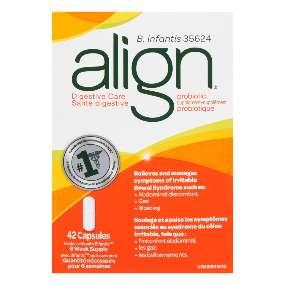 Align Digestive Supplement 42 Capsules - Voilà Online Groceries & Offers