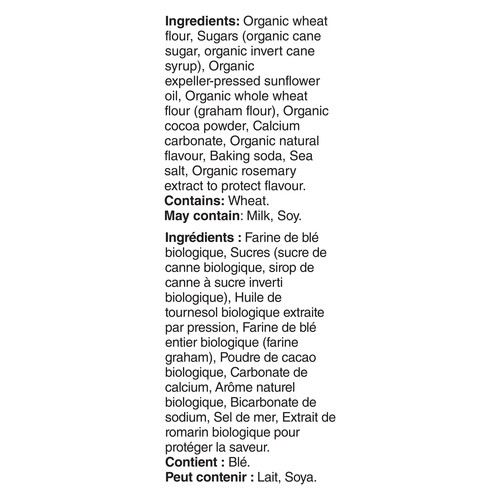 Annie's Collations Graham saveur de chocolat Bunny Grahams biologiques 213 g