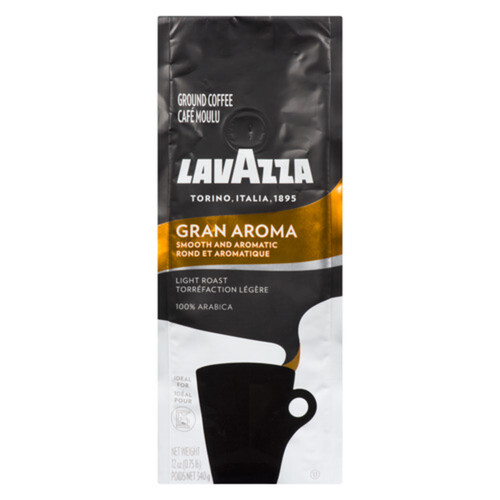 Lavazza Ground Coffee Gran Aroma Light Roast 340 g