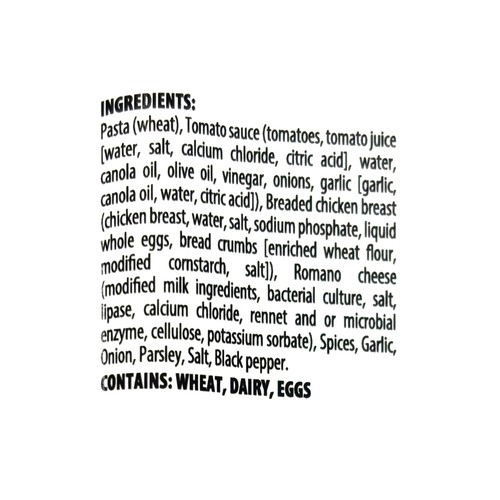 Classic Homestyle Market Selections Entree Chicken Parmesan 400 g