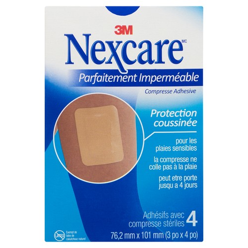 Nexcare Absolute Waterproof Bandages 4 EA