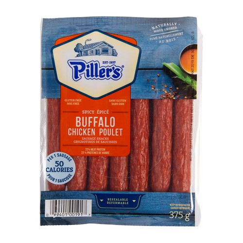 Piller's Sausage Snacks Buffalo Chicken 375 g
