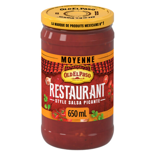 Old El Paso Salsa Picante Style Restaurant Medium 650 ml