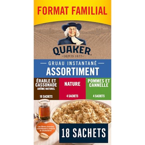 Quaker Instant Oatmeal Variety Pack 694 g