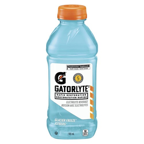 Gatorade Gatorlyte Sports Drink Glacier Freeze Iceberg 591 ml (bottle)