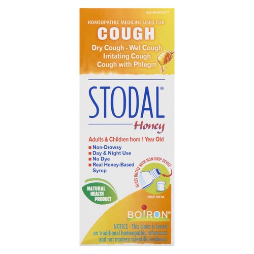 Boiron Stodal Adult Syrup Honey 200 ml