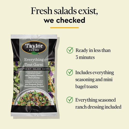 Taylor Farms Salad Kit Chopped Everything 328 g