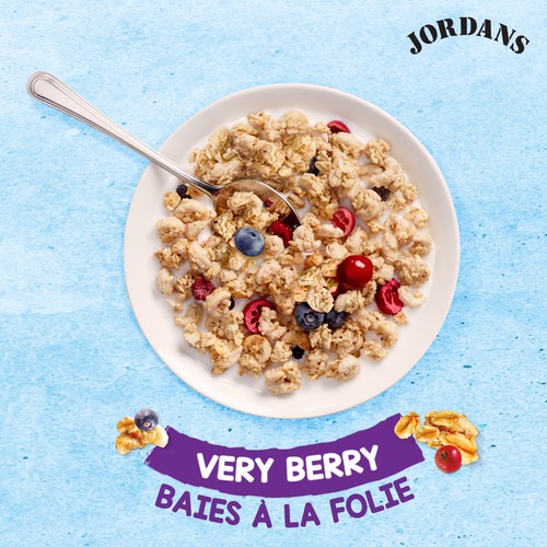 Jordans Morning Crisp Granola Cereal  Very Berry 400 g
