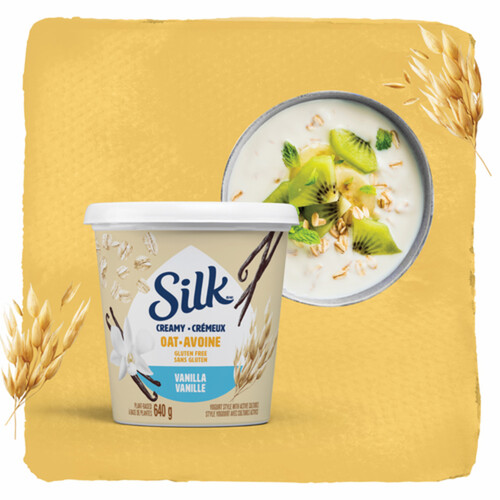 Silk Oat Gluten Free Yogurt Vanilla 640 g