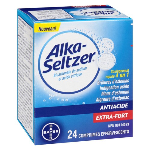 Alka Seltzer Extra Strength Tablets 24 Count