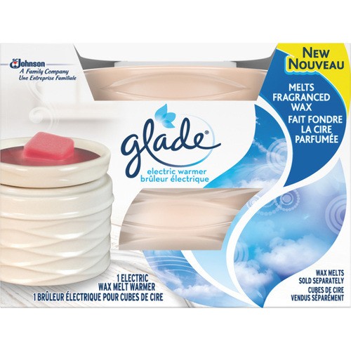 Glade Electric Wax Melt Warmer Air Freshener White 1 EA