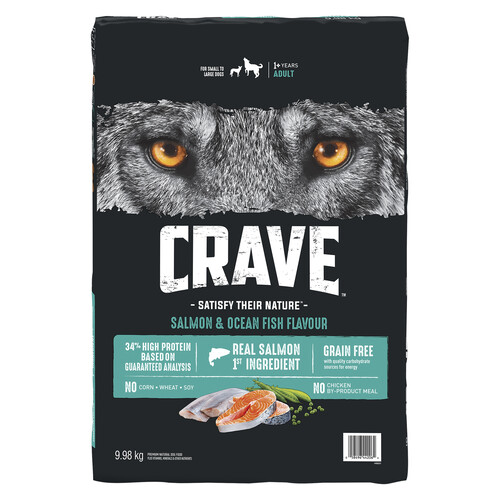 Crave Dry Dog Food Salmon & Ocean Fish 9.98 kg