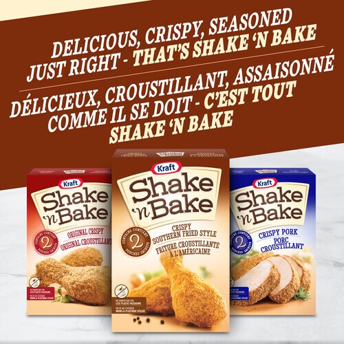Kraft Shake 'N Bake Coating Mix Crispy Southern Fried Style 142 g