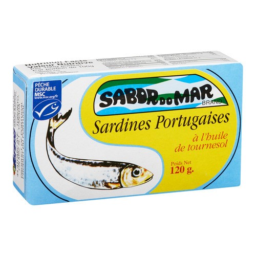 Sabor Do Mar Sardines In Sunflower Oil 120 g
