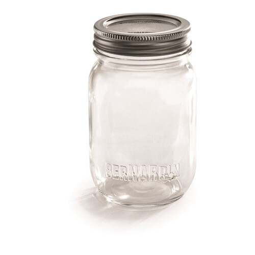 Bernardin Smooth Sided Regular Mouth Preserving Jars 12 x 500 ml