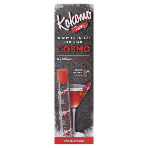 Kokomo Cosmo 5% Alc. Frozen Cocktail 6 x100 ml