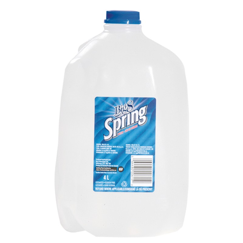 Big 8 Spring Water 4 L - Voilà Online Groceries & Offers