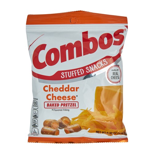 Combos Baked Pretzel Cheddar Stuffed 179 g
